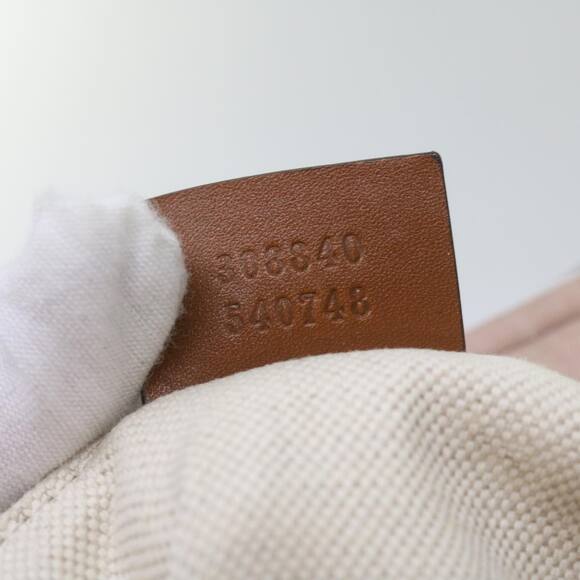 GUCCI GG Canvas Shoulder Bag Pink - Picture 11 of 16